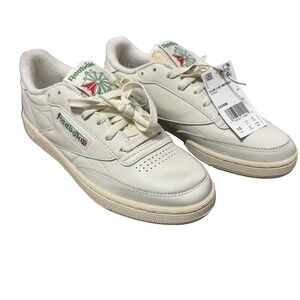 Reebok Club C 85 Vintage Top-Chalk/Paperwhite Size US 10 NEW